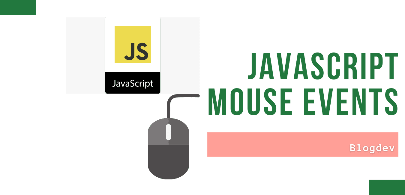 JavaScript mouse events